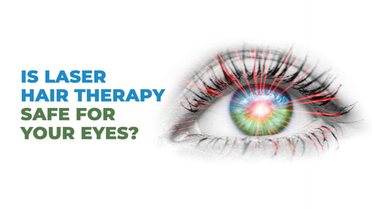 is laser hair therapy safe for your eyes
