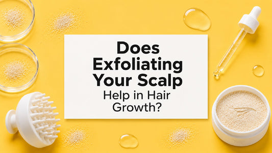 does exfoliating scalp help in hair growth