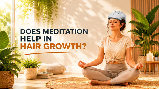 does meditation help in hair growth