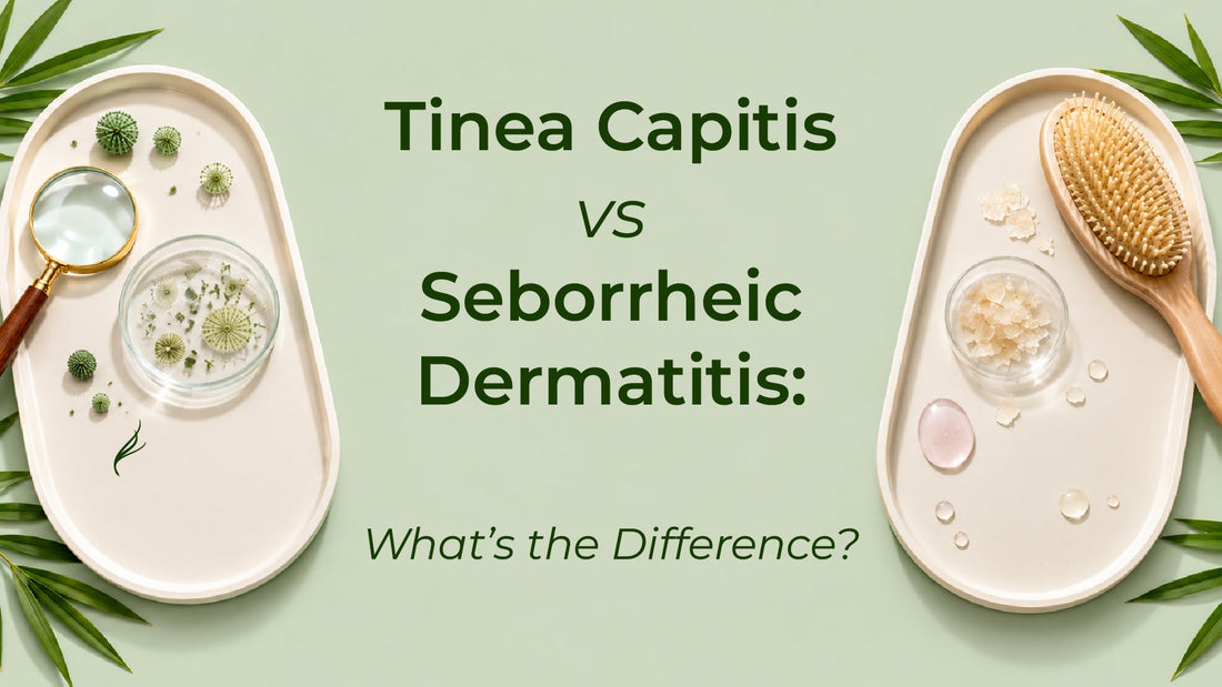 tinea capitis vs seborrheic dermatitis