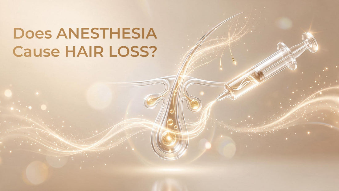 does anesthesia cause hair loss