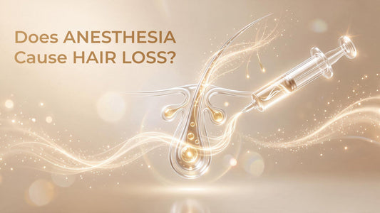 does anesthesia cause hair loss