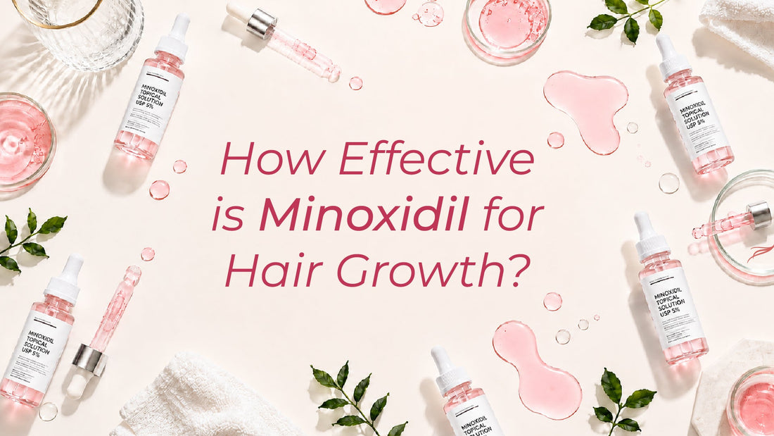 how effective is minoxidil for hair growth