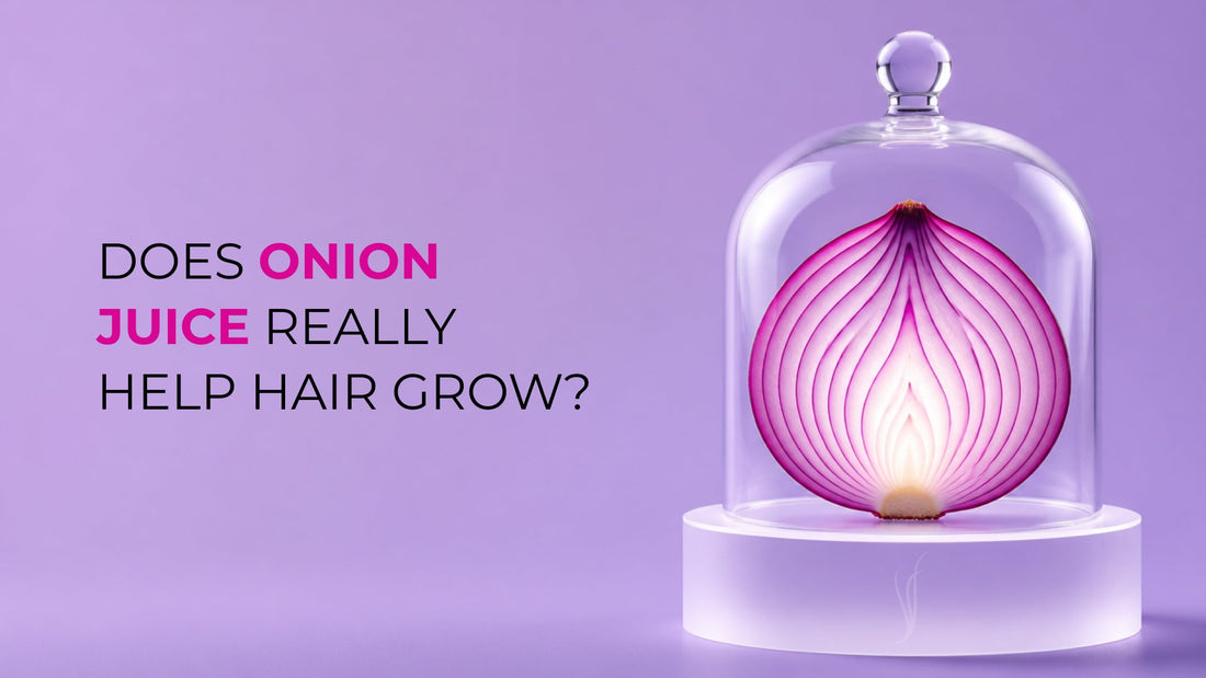does onion juice help hair growth