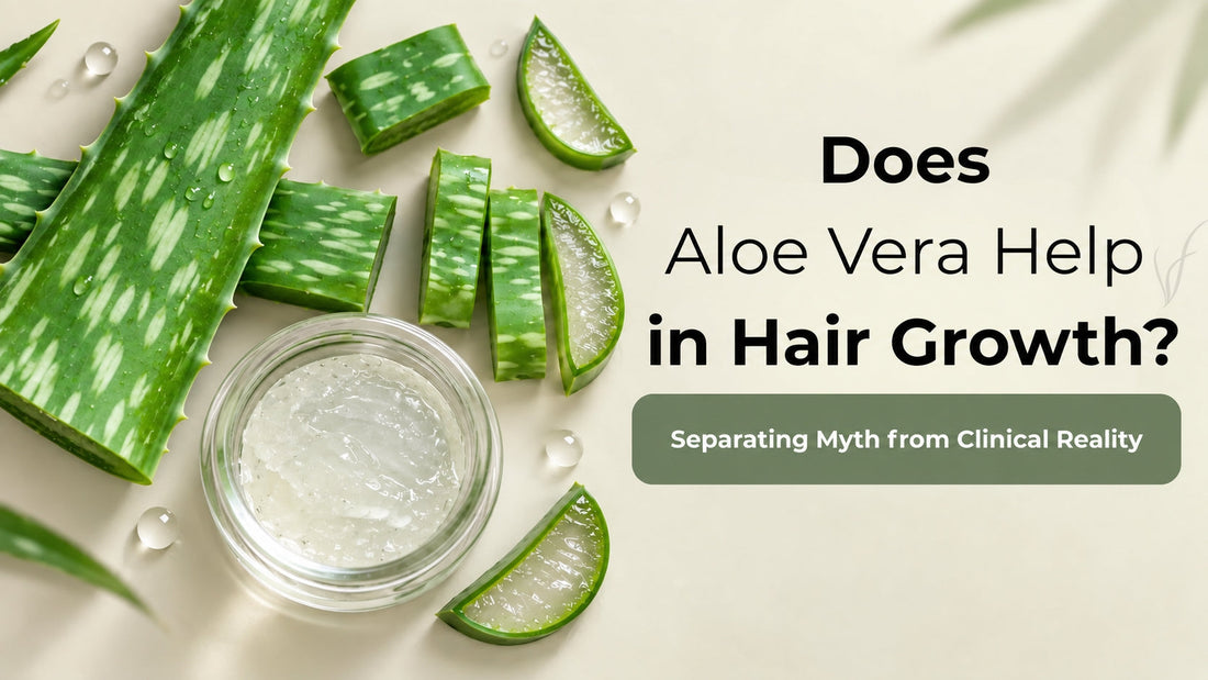 does aloe vera help in hair growth