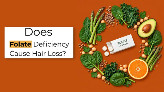does folate deficiency cause hair loss