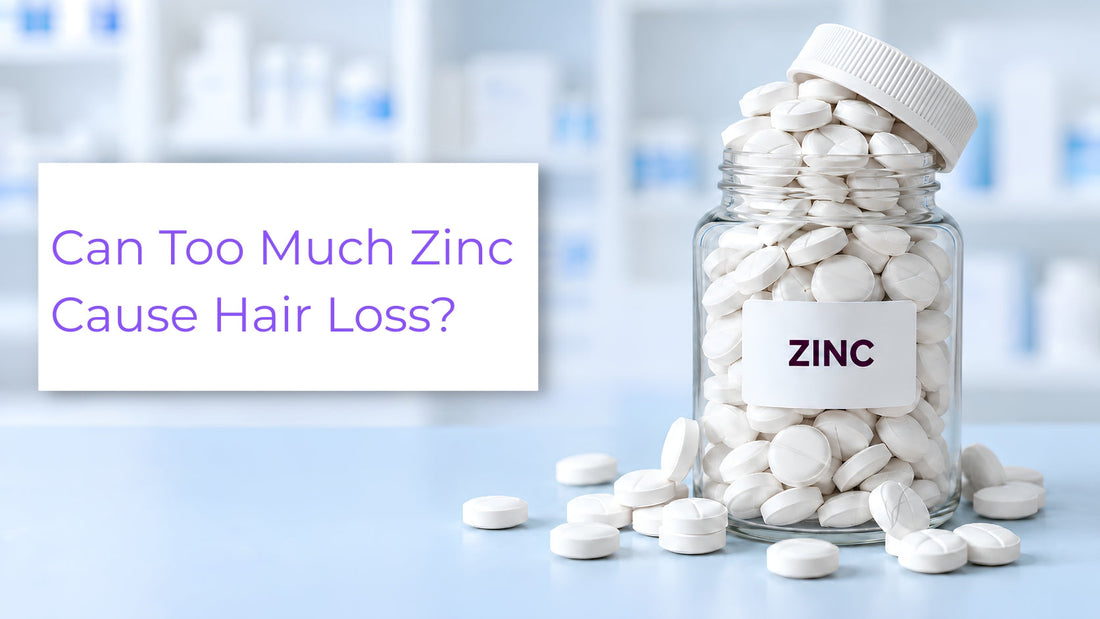 can too much zinc cause hair loss