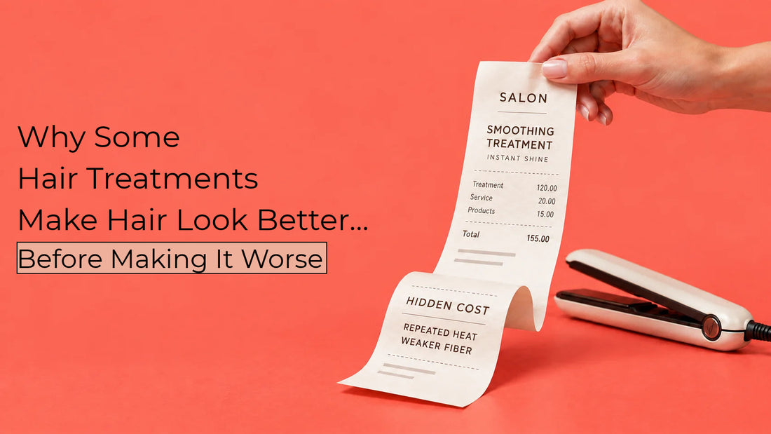 why some hair treatments make hair look better before making it worse