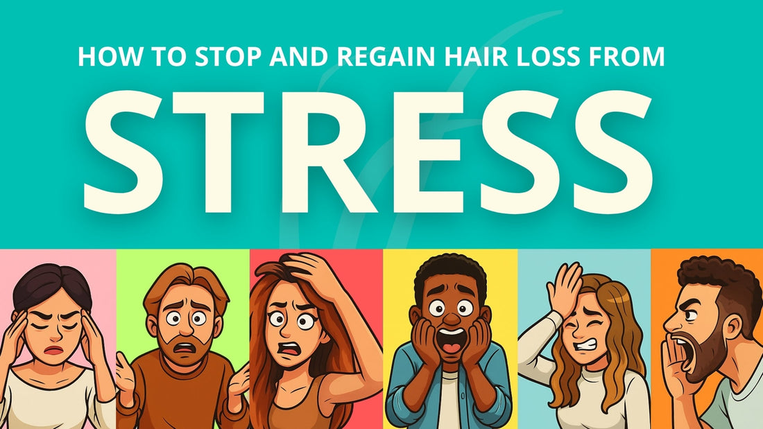 stop and regain hair loss from stress