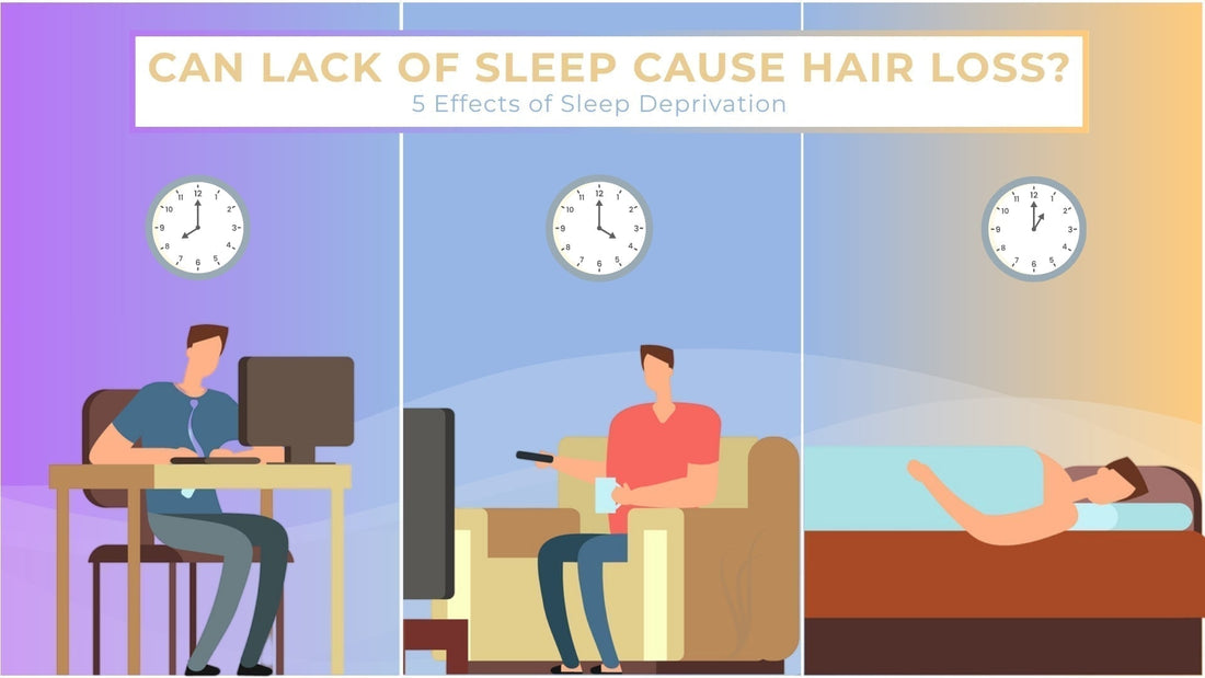 can lack of sleep cause hair loss