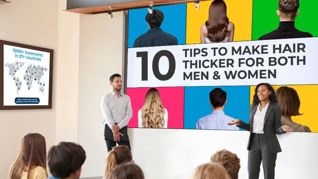 tips to make hair thicker for both men and women