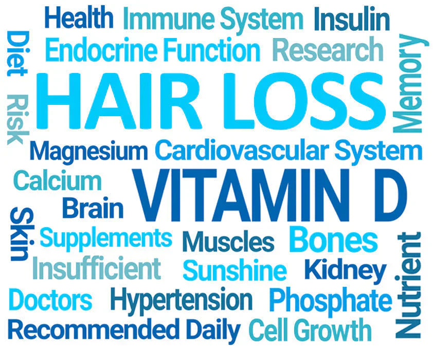 can vitamin d deficiency cause hair loss