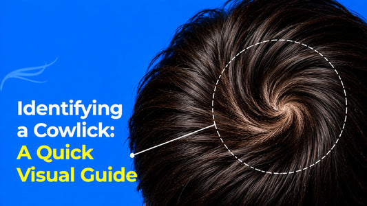 how to tell the difference between cowlick and balding