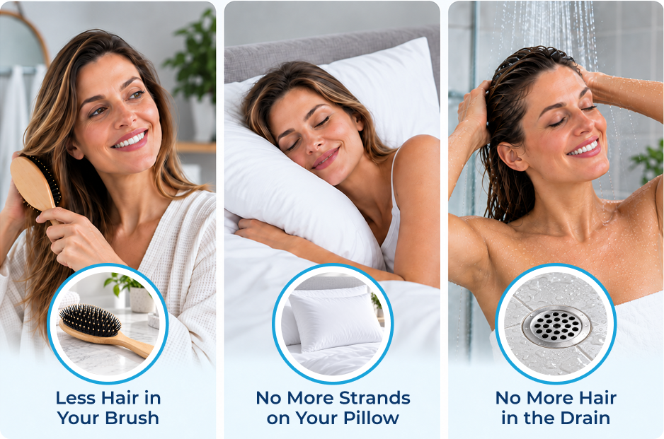 Helps reduce shedding