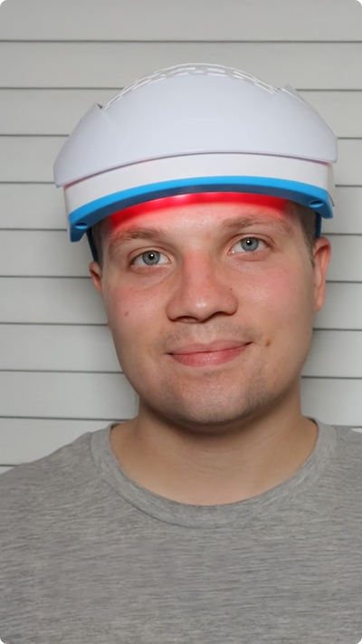 Video testimonial thumbnail