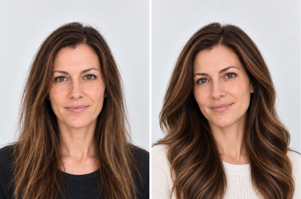 Support thicker, fuller-looking hair